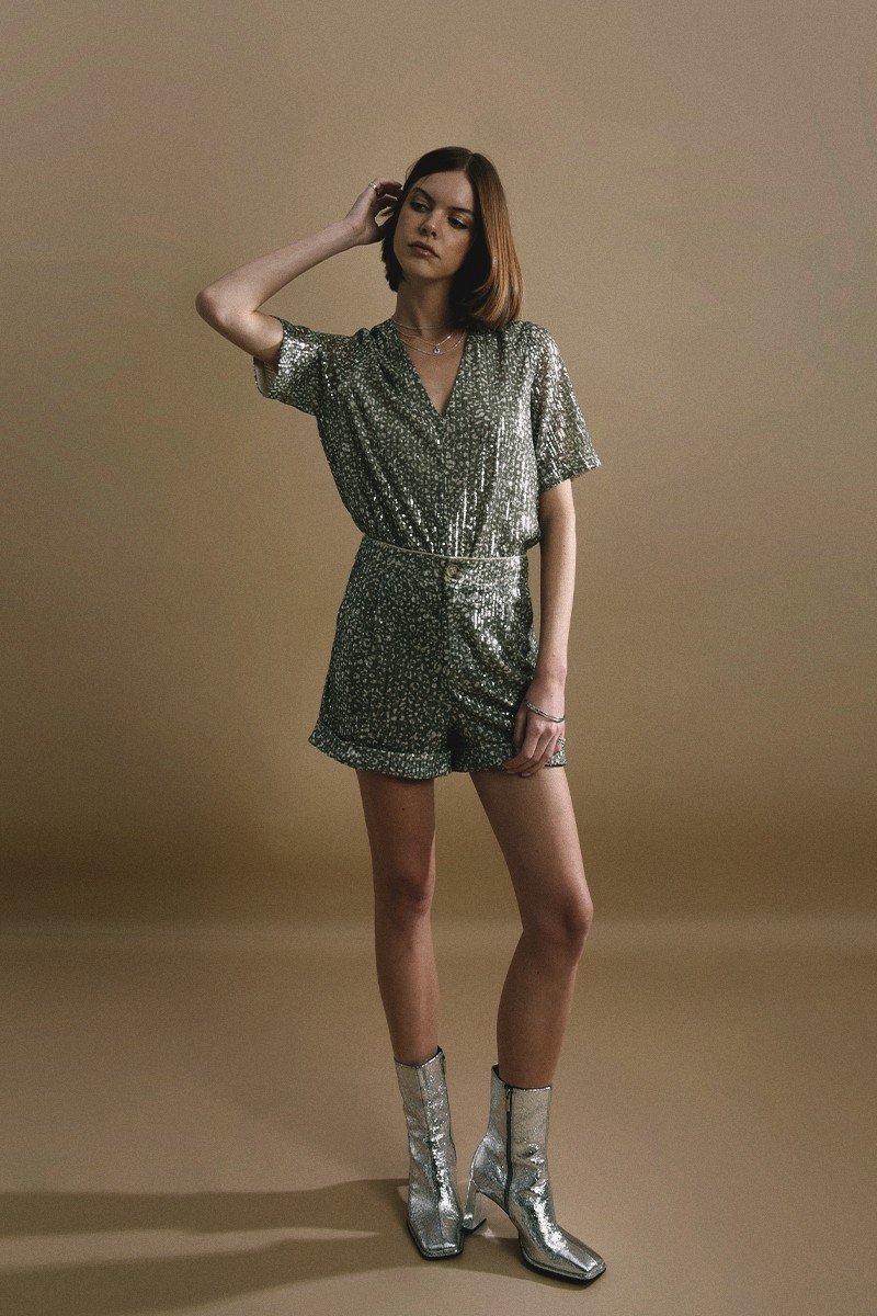 Short chic taille haute