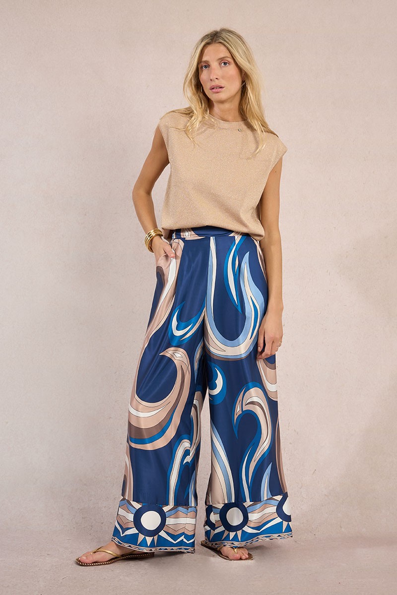 Pantalon large imprimé Pantalon large imprimé