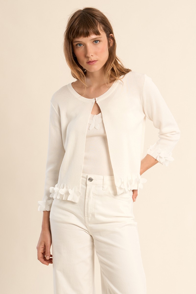 Cardigan ouvert, fantaisie Cardigan ouvert, fantaisie