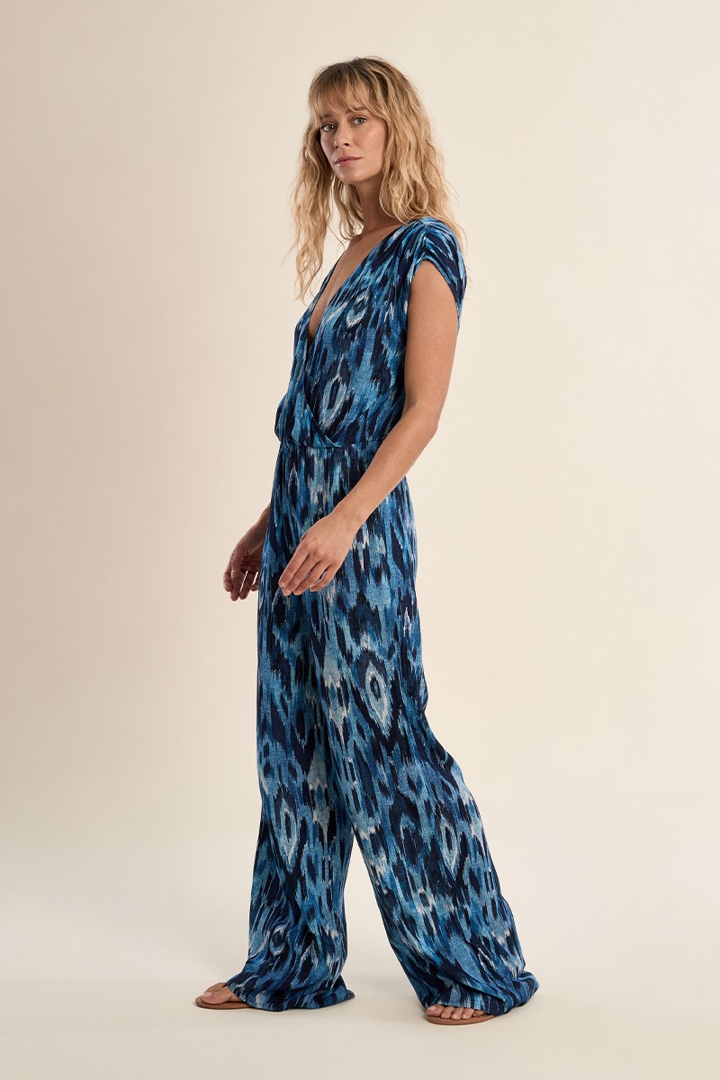 Combinaison pantalon, imprimée