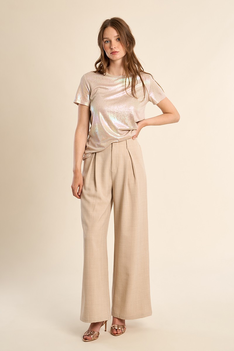 Pantalon large à pinces Pantalon large à pinces