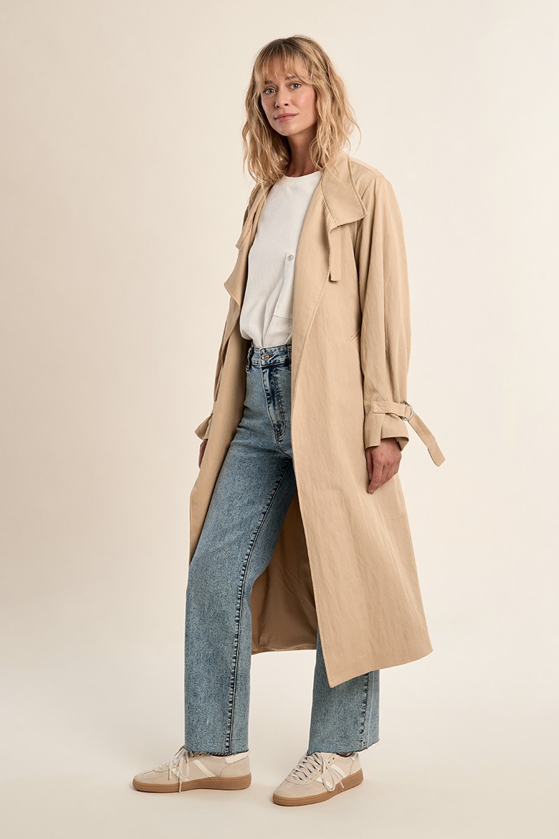 Trench-coat long