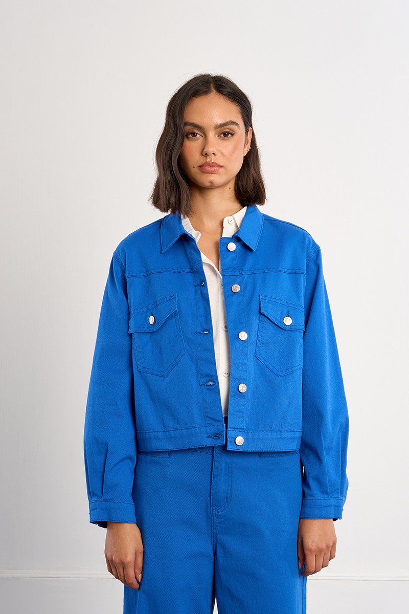 Veste en coton courte