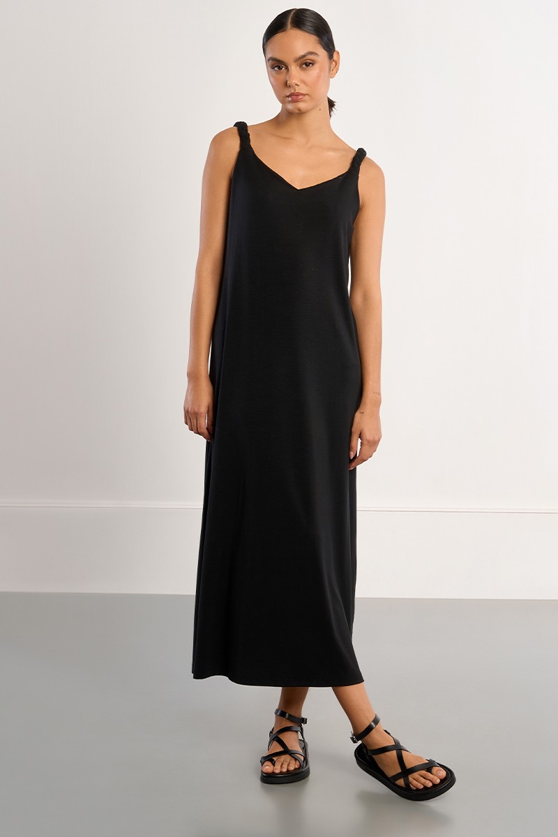 Robe maxi fluide