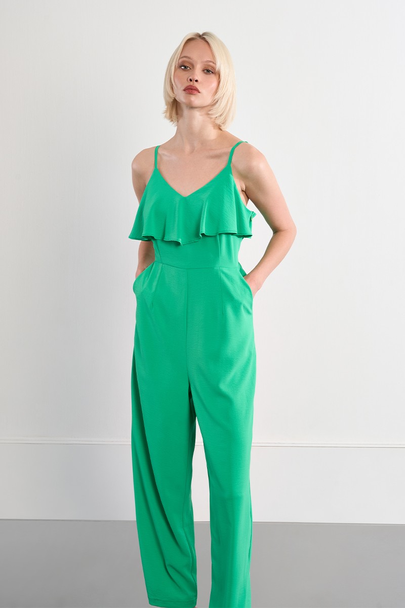 Combi-pantalon à volants Combi-pantalon à volants