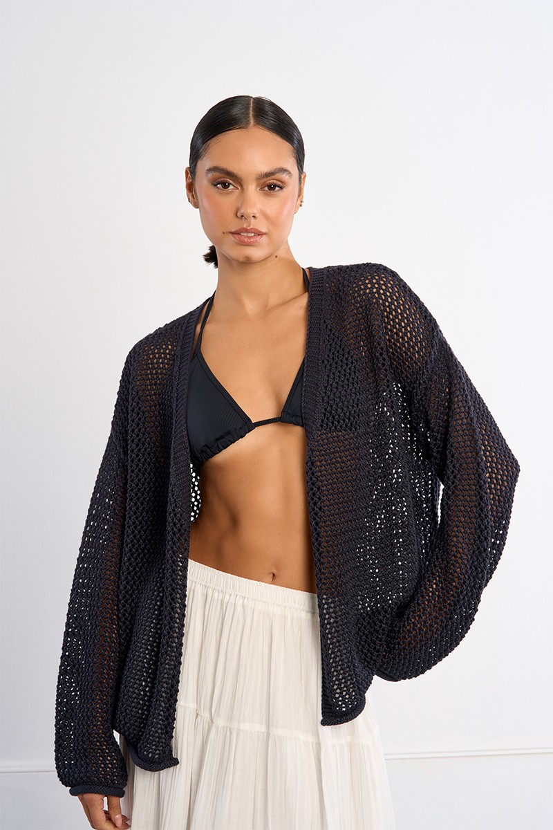 Gilet en maille ajourée Gilet en maille ajourée