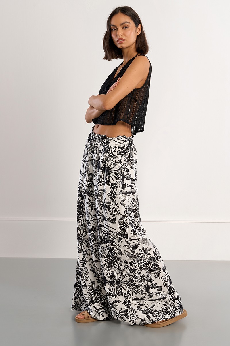 Pantalon large Hawaï